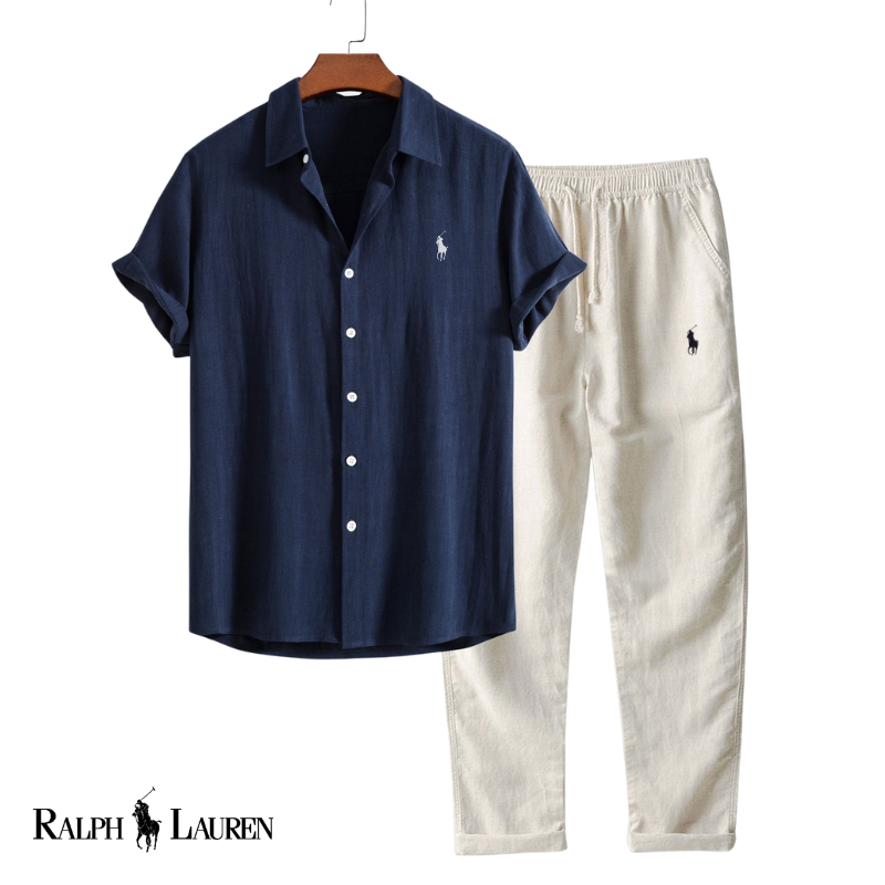 RL - Men’s Premium Linen Summer Set