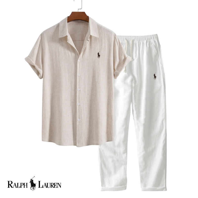 RL - Men’s Premium Linen Summer Set
