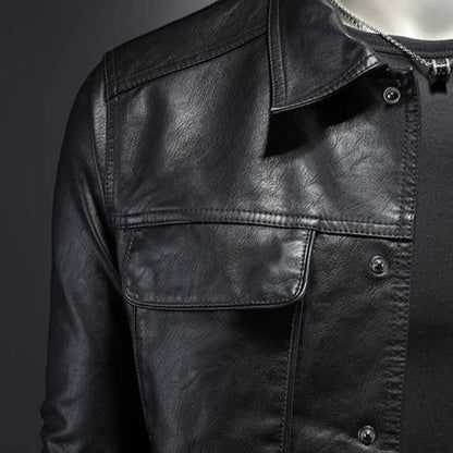 Lucenzio Leather Jacket