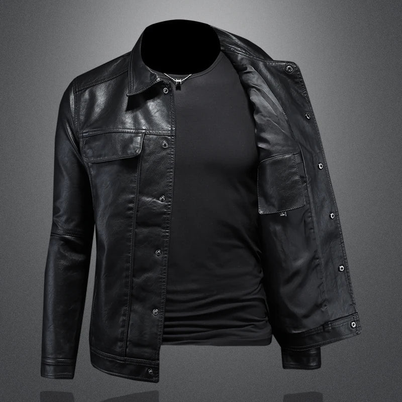 Lucenzio Leather Jacket