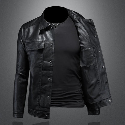 Lucenzio Leather Jacket