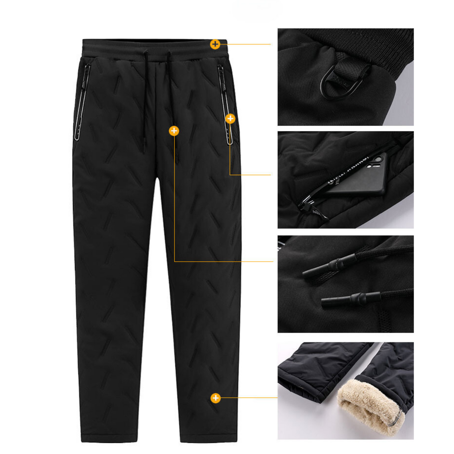 Martucci Weatherproof Fleece Lined Pants