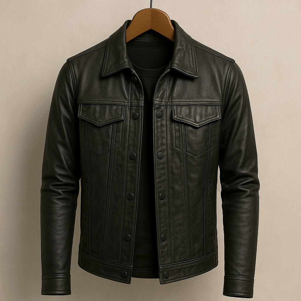 Lucenzio Leather Jacket
