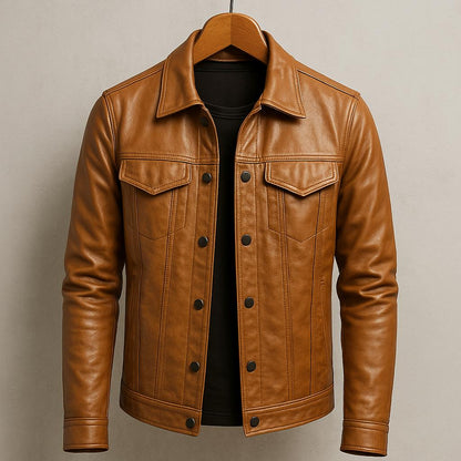 Lucenzio Leather Jacket