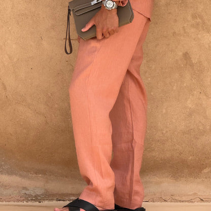 Capri Linen Trousers